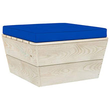 FAMIROSA Set Divani da Giardino su Pallet 8 pz con Cuscini Legno Abete-3622