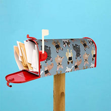 Bulldog francese, design unico, per cassetta delle poste, per giardino, giardino, cortile, dimensioni standard, 53 x 45 cm
