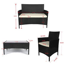Chicreat C80715 Patio Lounge Set, Marrone, 57.5 x 57.5 x 85.5 cm