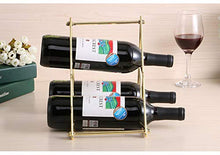 Buy and buy at Brandon Creative Home Decoration Ornaments Wrought Iron Wine Rack Pyramid Wine Rack Wine Display Rack RemovableGoldLarge