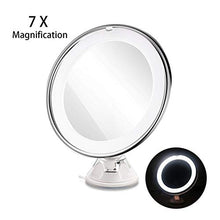 WBFN 1 pz 7 Pollice 7X Makeup di ingrandimento Mirrors Regolabile Specchi per Il Bagno Specchi da Bagno Specchi da Bagno con Ventosa