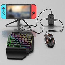 Set di convertitori per tastiera e mouse Set di convertitori per tastiera e mouse professionali per accessori per computer con adattatore OTG da gioco e-sport