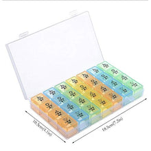XuYuanjiaShop Kit di Pronto Soccorso Comodo Pillola combinata di Grandi Dimensioni Box Aged Dispensing Closed Accessori Pillola Trasparente Scatola Portatile Scatola per Medicinali Portatile