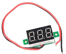SaySure - Mini DC 2.5-30V Red LED Panel Voltage Meter 3-Digital