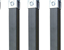 IMEX EL ZORRO 81404-B – Set di 4 Piedi per Rete, Senza Ruote