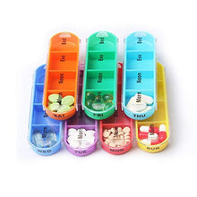 Organizzatore per medicinali a 28 celle a prova di umidità, mini valigetta per medicinali portatile Organizer settimanale per pillole Vassoio rimovibile e coperchio per dispenser di design