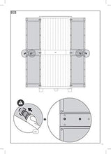 Keter Armadio Alto Titan con Ripiani Regolabili, Grigio, 80 x 44 x 182 cm