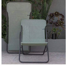 LAFUMA M.Transat Sdraio in Alluminio con Telo Textilene Verde, Multicolore, Unica