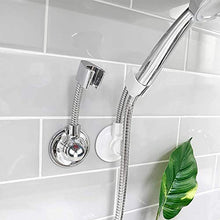 Shadiao Powerful Suction Cup Shower Bracket Powerful Suction Cup Shower Head Holder Base Bathroom Nozzle Wall Bracket