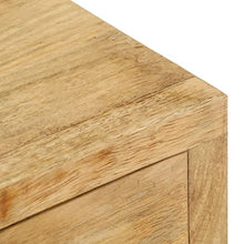 vidaXL Comodino 40x35x50 cm in Legno Massello di Mango