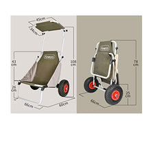Carrello Carrello Pieghevole Carrello Portatile Carrello da Viaggio all'aperto