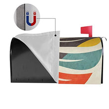 Shape Leave Modern Mid Century Unique Designed Magnetic Cassetta delle Poste Copre Postali Box Cover per Giardino Yard Decor Dimensioni Standard 51x48 Pollici