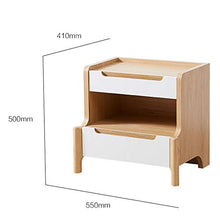 Comodini Semplice Moderna in Legno Camera Assemblato Comodino Comodino Nordic Piccolo Governo di immagazzinaggio Creativa con cassetto Comodini Camera