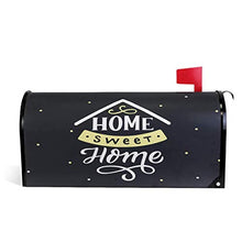 Home Sweet Polka Dot Casella Postale Copre Magnetica Giardino Cantiere Casa Decor Dimensioni Standard 53,3 x 45,7 cm