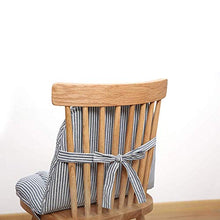 DIELUNY Cuscino Giapponese per Sedile Profondo, Cuscino Siamese Cuscino per Sedia a Dondolo con Schienale Alto e Spesso Cuscini Imbottiti per Schienale Traspirante Blu 45x82cm (18x32In)