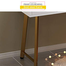 ZRN Tavolo da Trucco Set da toeletta con Specchio Oscurante Touch Screen, 3 modalità di Illuminazione a Colori, vanità con 2 cassetti scorrevoli e Sgabello Imbottito