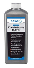 Beko TecLine acido ossalico 3,5% 1000 ML Bottiglia, 1 pezzi, 299261000
