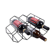 Vino Wine Rack bagagli Holder 7 Bottle Holder Wine Rack Tribuna Protector controsoffitto libero basamento del Wine Rack