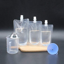 HEMOTON 50 Pezzi di Sacchetti per Bevande Sacchetti di Bevande Sacchetti di Bevande Sacchetti Riutilizzabili Sacchetti di Beccuccio Liquidi Pallone da Crociera per Bevande Subdole (100 Ml)