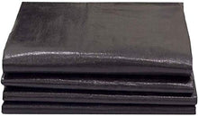 Tela da Vela Tessuto incatramata Nero Telo Impermeabile Resistente ai Raggi UV Resistente all'Usura Teloni Teloni Rivestimento in Tessuto Multiuso Auto, Barche, Imprese edili, Camper Copertina