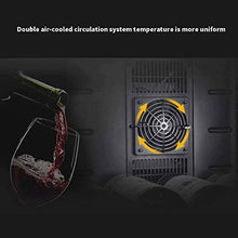 Il mobiletto del Vino è Piccolo e Compatto, con Due Strati di Vetro temperato Il Design Cavo e Spesso previene i Raggi UV, casa/Bar