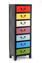 EliteKoopers - Armadietto alto con 7 cassetti per accessori per la casa