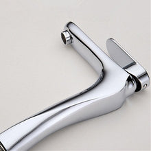 Bacino Rubinetti, Ottone Solido Moderno Bagno Lavandino Single Handle Lavabo Calda Fredda del Miscelatore di Acqua del Rubinetto