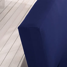 Fodera per Divano Senza braccioli Tinta Unita Stretch Fodera per Fodera per futon 3 posti Fodera per Divano Pieghevole per Elastici 3 posti Pieghevole Divano Letto Senza braccioli 200 x 130 cm