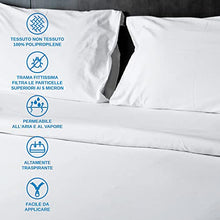 Allergosystem Set Antiacaro da Viaggio Nuvola coprimaterasso, 90x200x20 e copricuscino, 50x80, 100% Polipropilene, 90x200x20cm