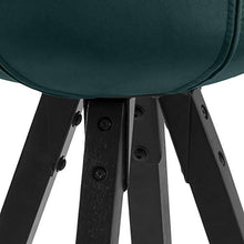 Amazon Brand - Movian Arendsee - Set da 2 sgabelli da bar, 55 x 48,5 x 111,5 cm, verde