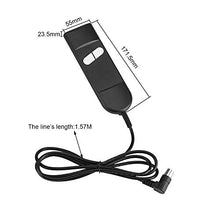 Niunion Recliner Hand Control, Controller per Poltrona da Massaggio Plastic Multiple Uses 2 Button 5 Pin Connector Recliner Elettrico a Sollevamento Controllato manualmente