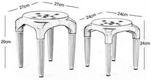 AGGF Sgabello da Doccia in plastica Sgabello da Bagno Multifunzione Rotondo di Sicurezza Sgabello da Bagno Sgabello Fashion 0108 (Colore: 27 * 27 * 29 cm)