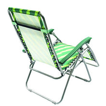 Pierre Cardin, Verde, Linea Haiti, Sedia Sdraio Giardino, gravità Zero, Pieghevole, 115x65x90
