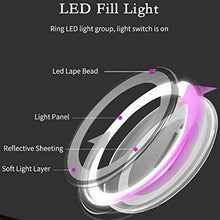 Specchio Specchi di Trucco vanità con luci per Il Trucco, 10x ingrandimento Portatile Regolabile a 360 Gradi Girevole