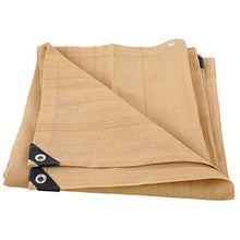 Shade net Beige Crema Solare Rete Curry casa crittografia Ispessimento Balcone Giardino polietilene Isolamento Termico Rete Tenda da Sole Rete