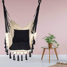 Xhtoe, sedia a dondolo con asta per esterni, per interni, dormitorio, camera da letto, cortile, viaggio, campeggio, dondolo
