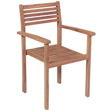 vidaXL Sedie da Giardino 2 pz con Cuscini Crema Massello di Teak