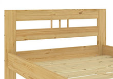 Erst-Holz Solido Letto Classico Corto in Pino massello Laccato 90x190 con doghe rigide 60.64-09-190