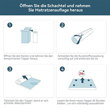 Amazon Basics - Coprimaterasso 2 stagioni in schiuma, 160 x 190 cm