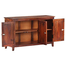 vidaXL Credenza Marrone Miele 105x35x65 cm Legno Massello di Acacia