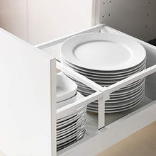 METOD/MAXIMERA base cb 2 frontali/2 cassetti alti 40x61.8x88 cm bianco/Ringhult bianco