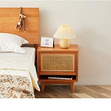 Household items Comodino in Legno massello in Rattan Semplice Armadio, Comodino Semplice, tavolino da Salotto, tavolino Multifunzionale con cassetti, per Ufficio e dormitorio