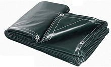 N / A Giardino coperture mobili telone Resistente PVC con Occhielli di Metallo, 100% Double-Face Impermeabili Copertura, Verde Scuro Tarp - 500 g / ㎡ mobili da Giardino Coperchio (Dimension.