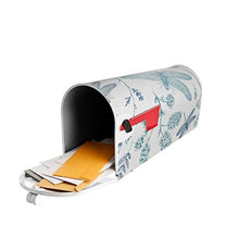 Copertura magnetica per cassetta postale con animali libellula e animali selvatici, design unico, per giardino, cortile, dimensioni standard, 53 x 45 cm