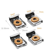 Clip Specchio Set Supporto per Specchio Clip Muro per Appendere Specchio Foto Appendi Muro Clip Specchio Montaggio a Specchio Clip per Appendiabiti Vetro Kit di Fissaggio a Parete Clip 2 Set (8 Pezzi)