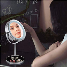 SHYPA Specchio for Trucco-Specchio cosmetico Specchio for Trucco Specchio ingrandimento Doppio Specchio da scrivania Specchio cosmetico for Bagno Nuovo Stile