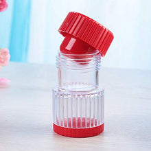 Kireina Piller Grinder Storer, 2 in 1 Leggero Multifunzione Pillole Splitter Crusher Box per Uso Domestico all'aperto Compresse medicinali Polverizzatore