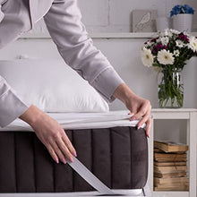 UNIFICATO Coprimaterasso 180 x 210 cm, impermeabile, traspirante, in cotone anallergico,