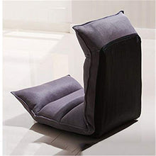 Divano Cuscino Lazy Couch Tatami Cuscino Balcone Computer Bed Waist Chair per Soggiorno e Ufficio (Color : Gray, Size : 130 * 53 * 13cm)