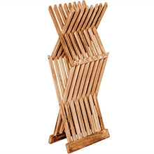 Teako Alessandria - Sgabello Pieghevole in Legno di Teak Massiccio